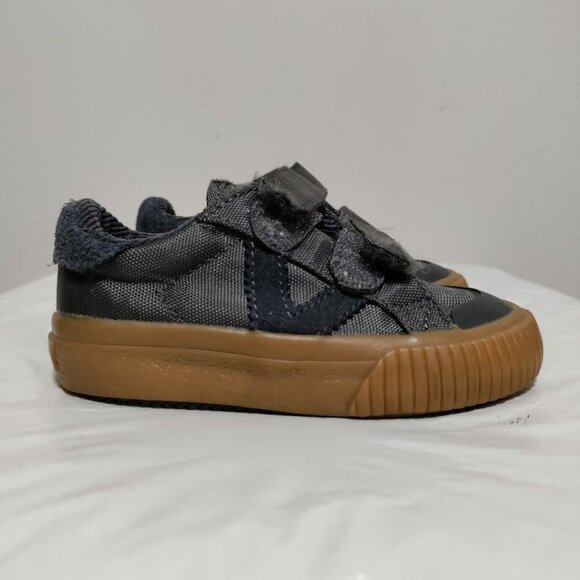 Victoria Nylon Deportivo Low Top Round Toe Trainers Shoes Khaki Kids Size 23 - Picture 7 of 9